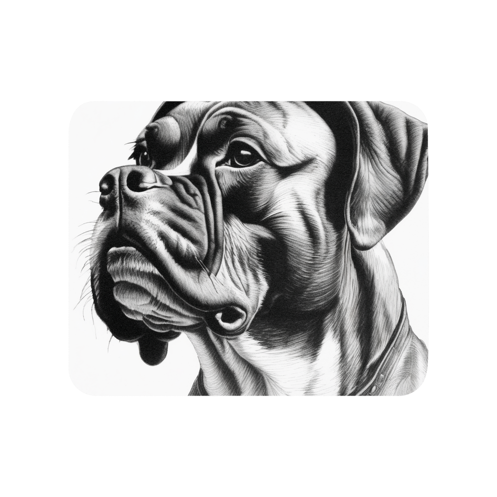 PugMug Custom Boxer Dog Mouse Pad