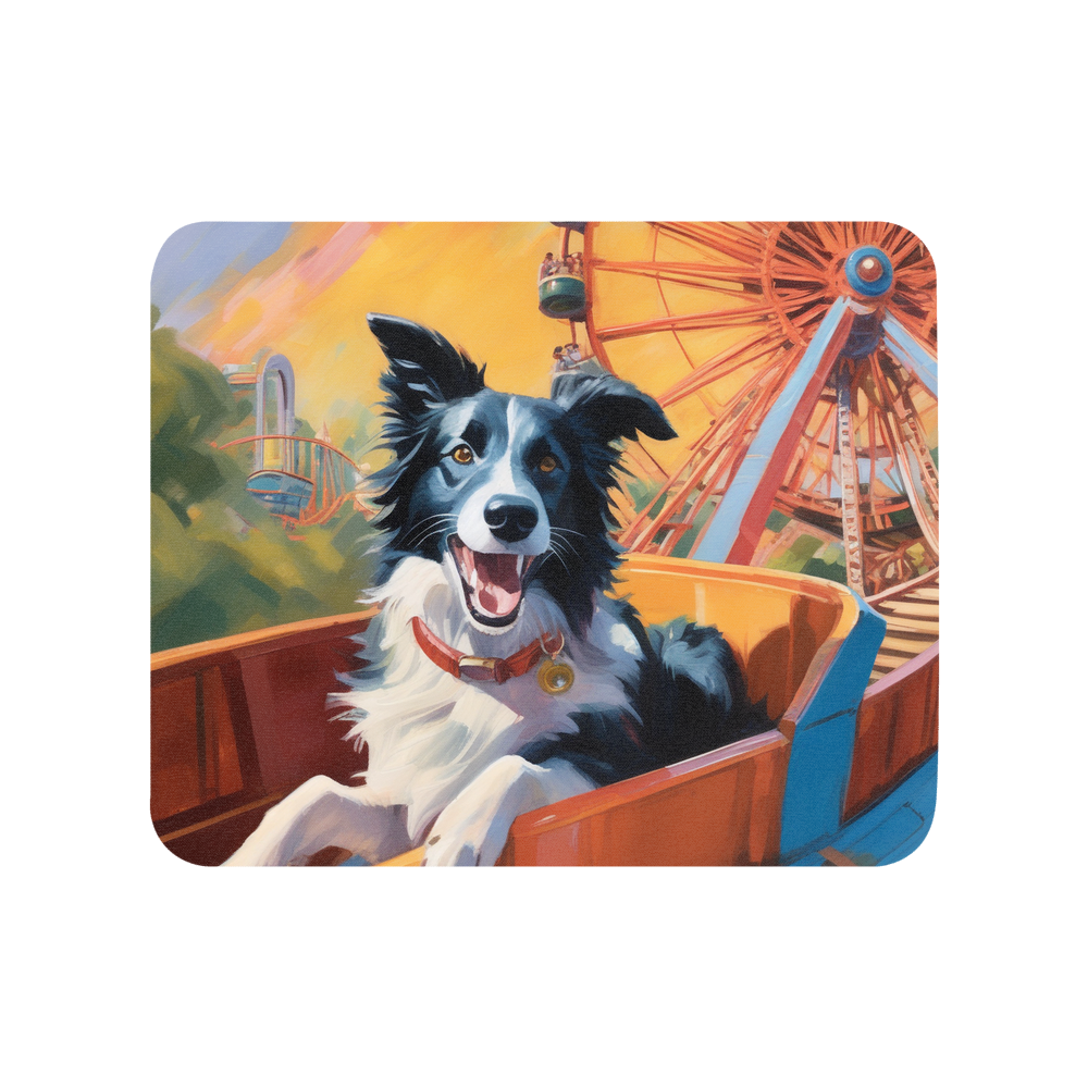 PugMug Custom Border Collie Mouse Pad