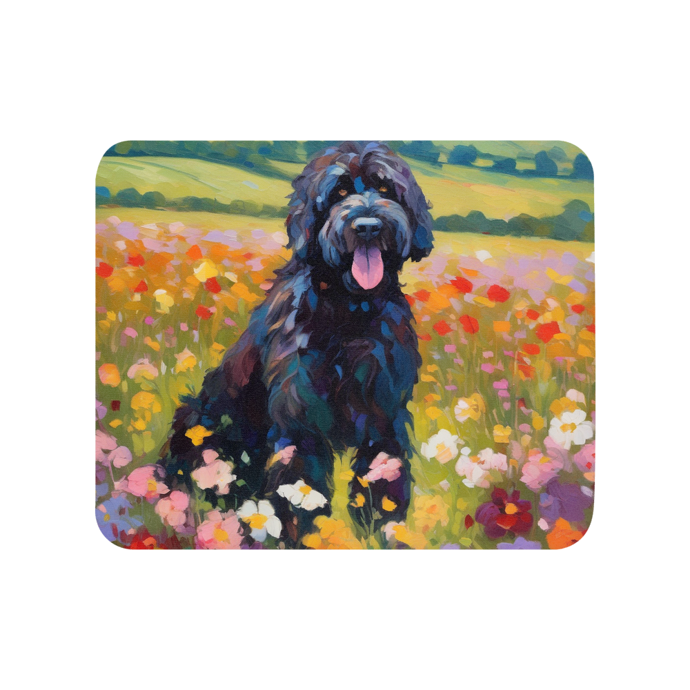 PugMug Custom Portuguese Water Dog Mouse Pad