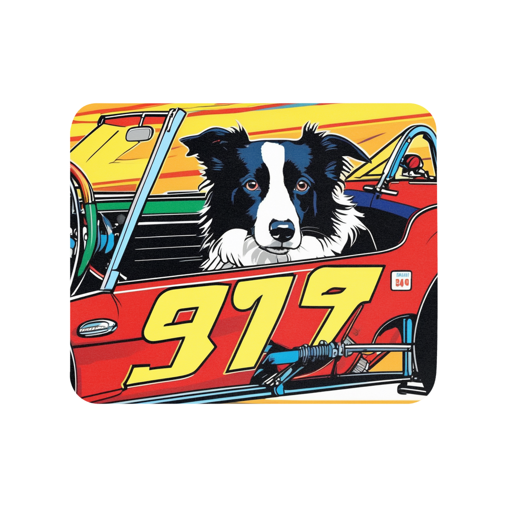 PugMug Custom Border Collie Mouse Pad