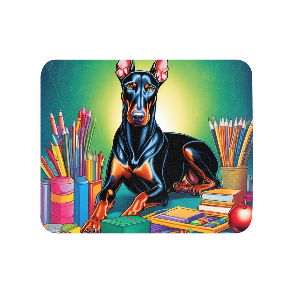 PugMug Custom Doberman Pinscher Mouse Pad