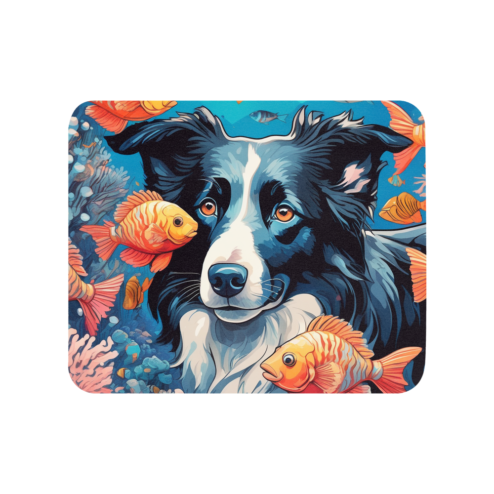 PugMug Custom Border Collie Mouse Pad