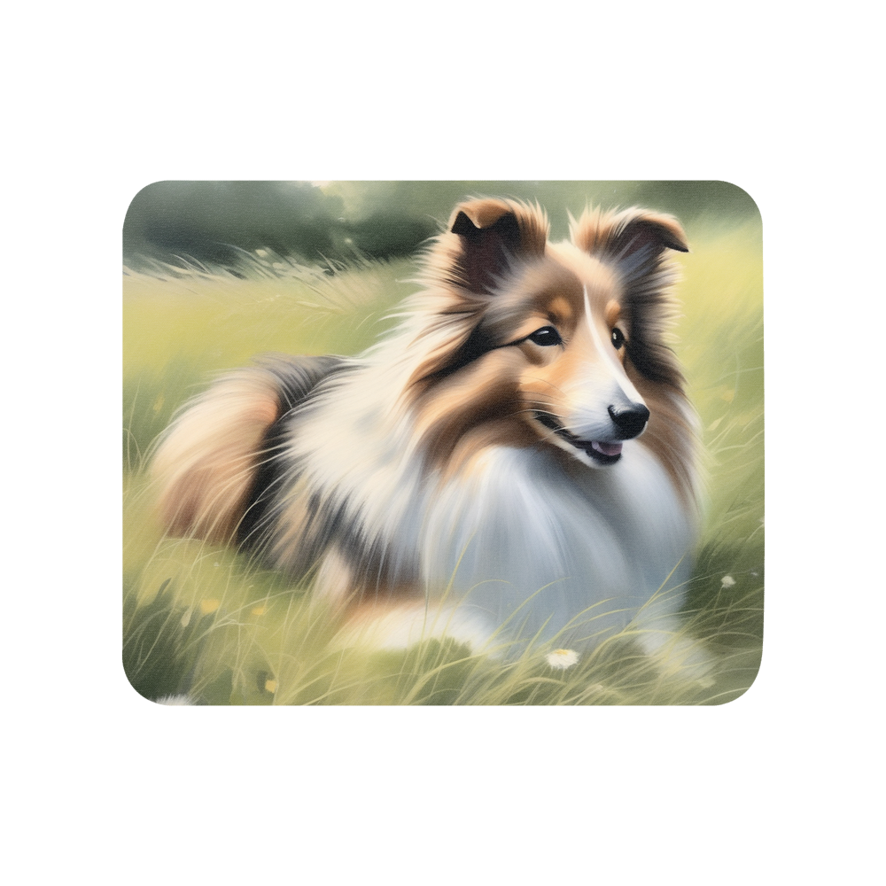 PugMug Custom Shetland Sheepdog Mouse Pad