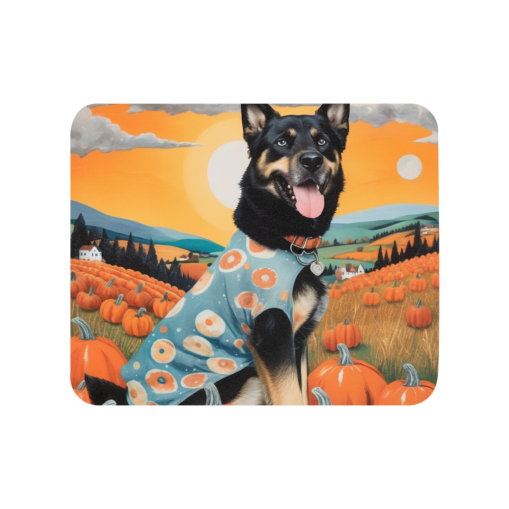 PugMug Custom Blue Mouse Pad