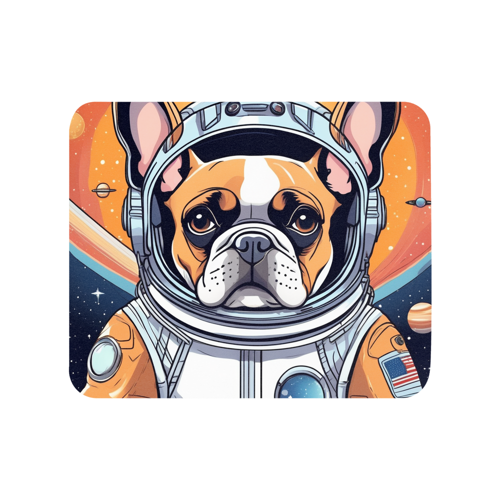 PugMug Custom Tan French Bulldog Mouse Pad