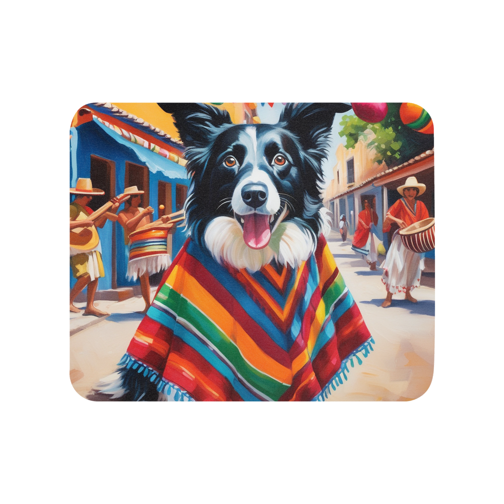 PugMug Custom Border Collie Mouse Pad