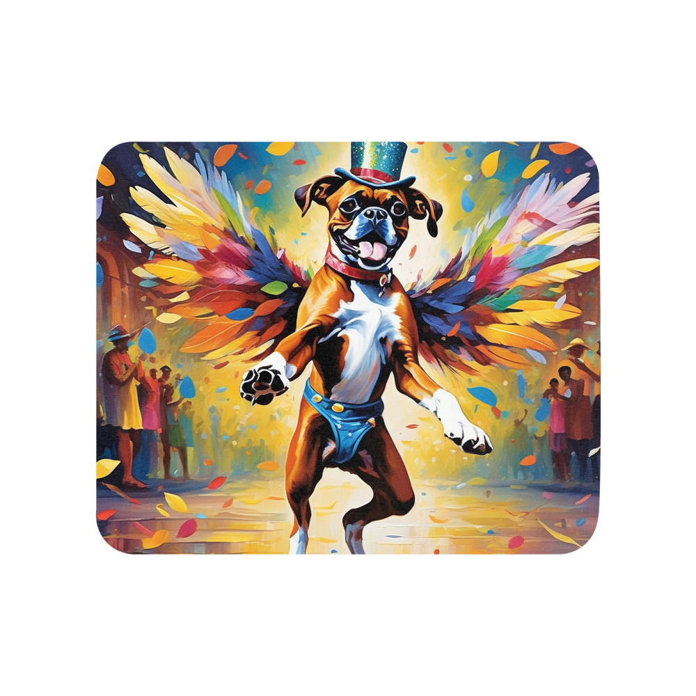 PugMug Custom Boxer Dog Mouse Pad