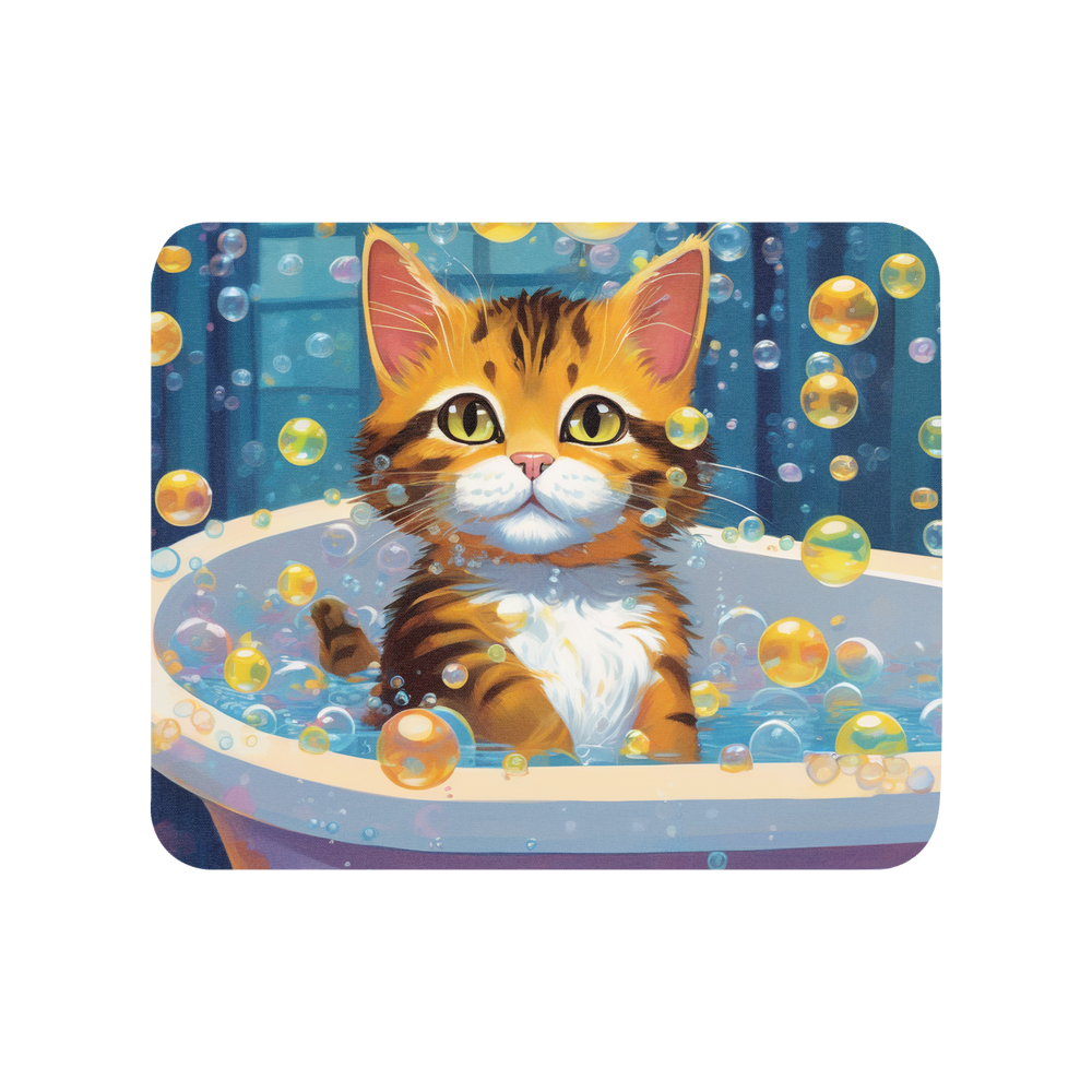 PugMug Custom Tabby Exotic Cat Mouse Pad