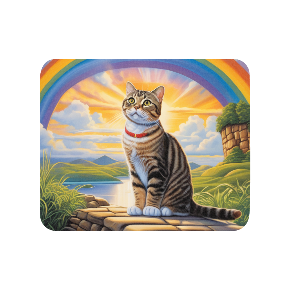 PugMug Custom Tabby Scottish Fold Cat Mouse Pad