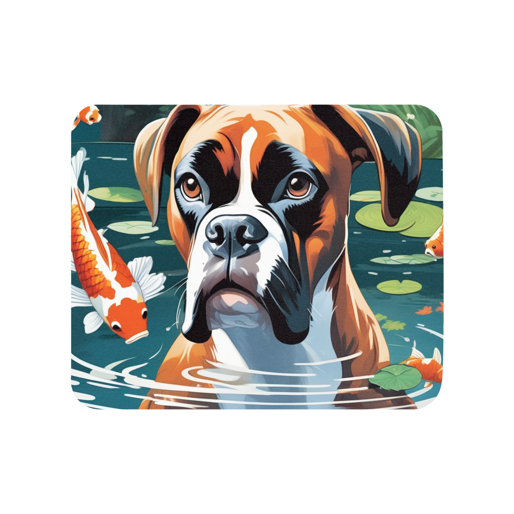 PugMug Custom Boxer Dog Mouse Pad