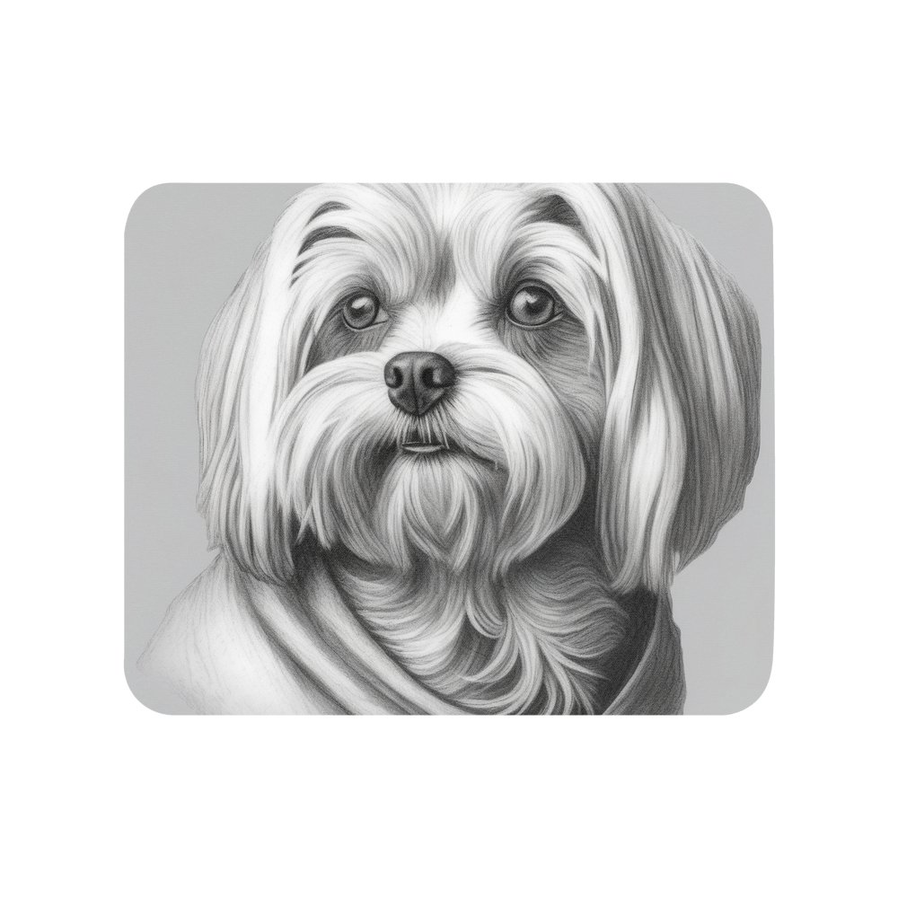 PugMug Custom Maltese Dog Mouse Pad