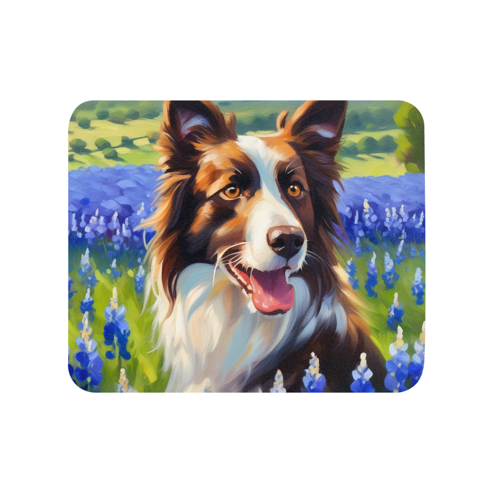 PugMug Custom Border Collie Mouse Pad