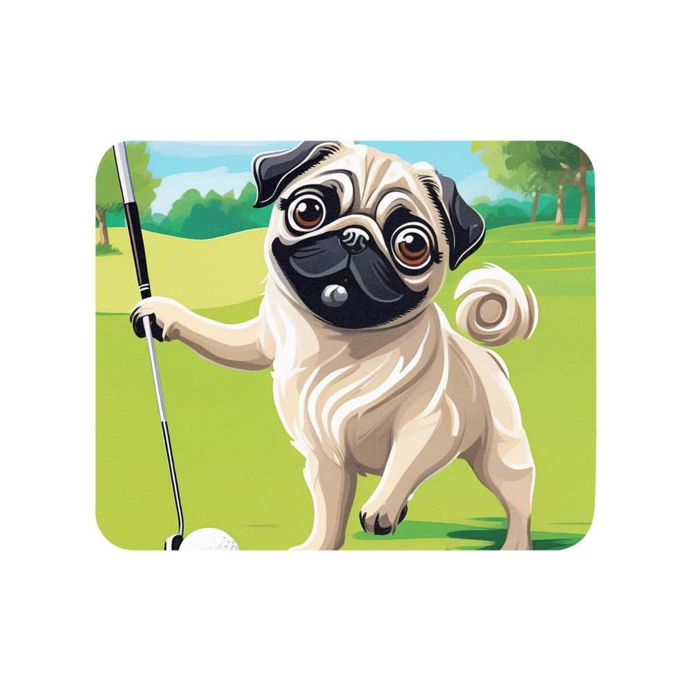 PugMug Custom Pug Mouse Pad