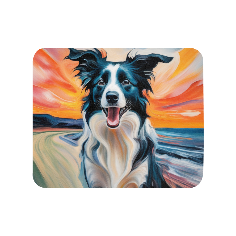 PugMug Custom Border Collie Mouse Pad