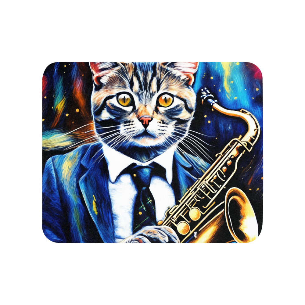 PugMug Custom Tabby Scottish Fold Cat Mouse Pad