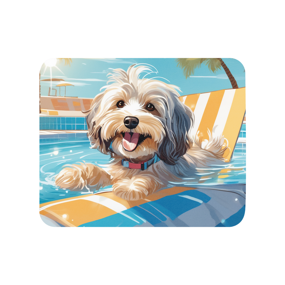 PugMug Custom Tan Havanese Dog Mouse Pad