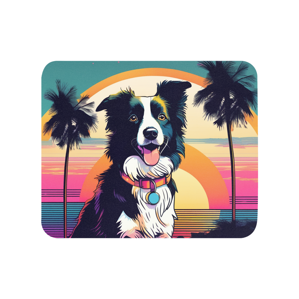 PugMug Custom Border Collie Mouse Pad