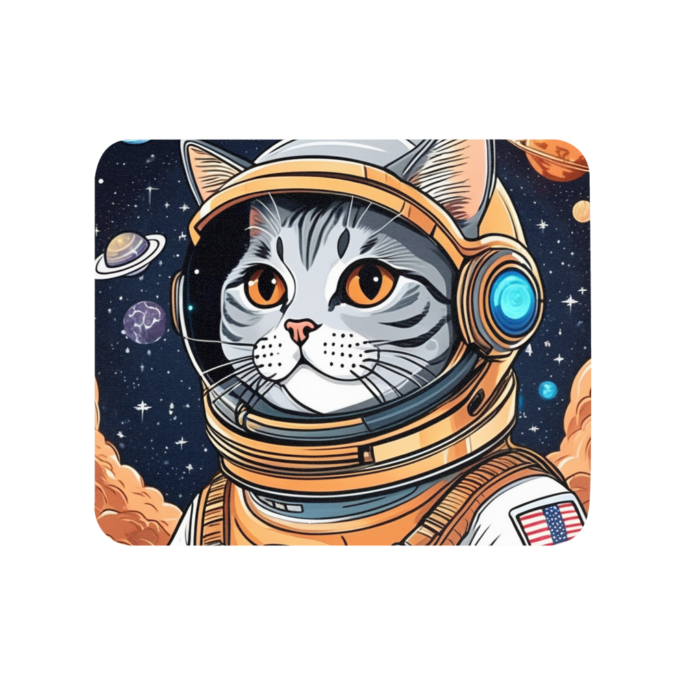 PugMug Custom Tabby British Shorthair Cat Mouse Pad