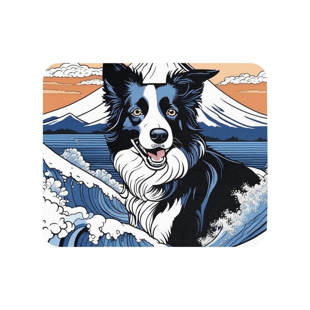 PugMug Custom Border Collie Mouse Pad