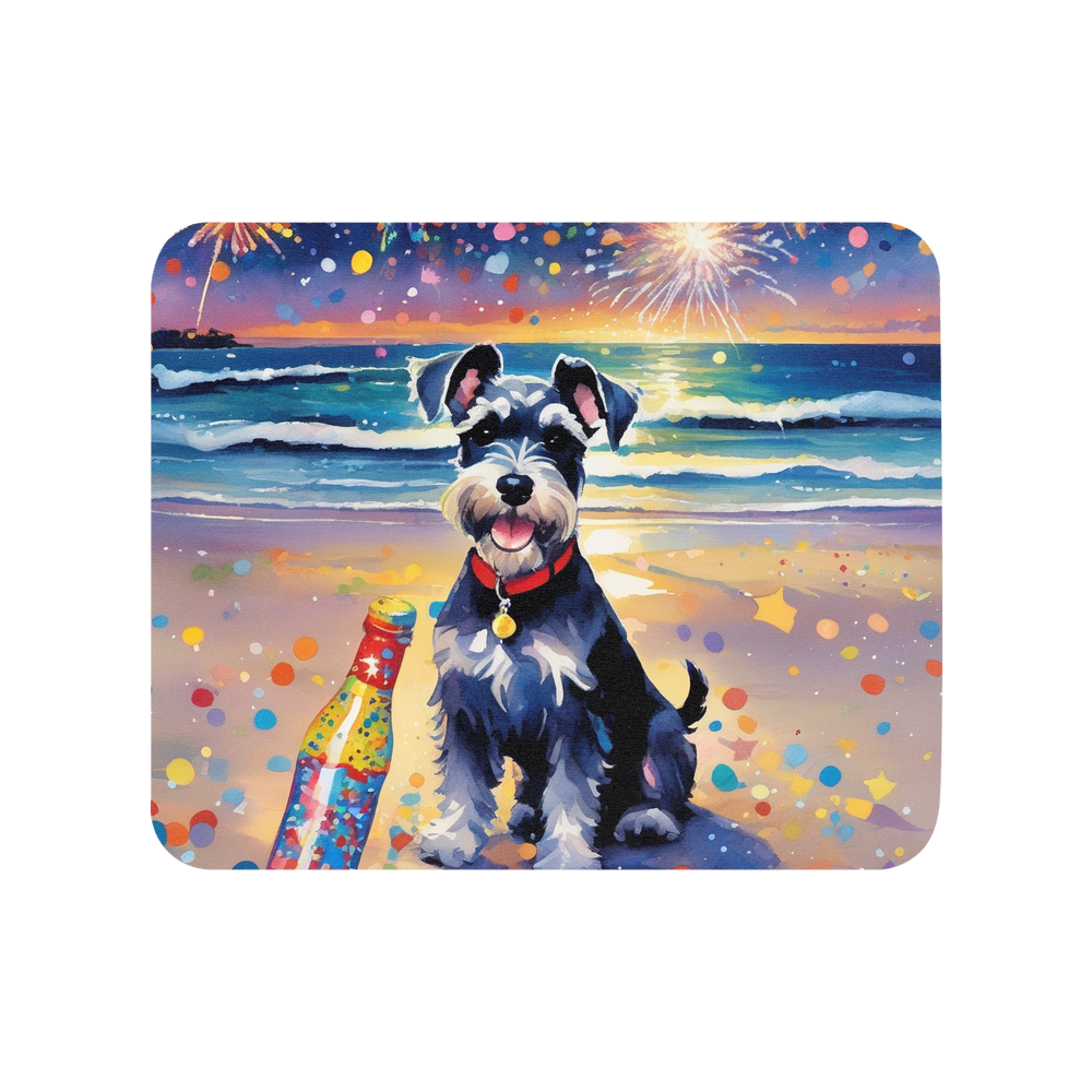 PugMug Custom Miniature Schnauzer Mouse Pad