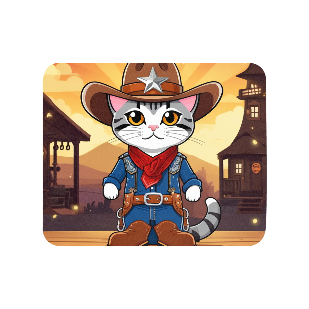 PugMug Custom Tabby American Shorthair Cat Mouse Pad