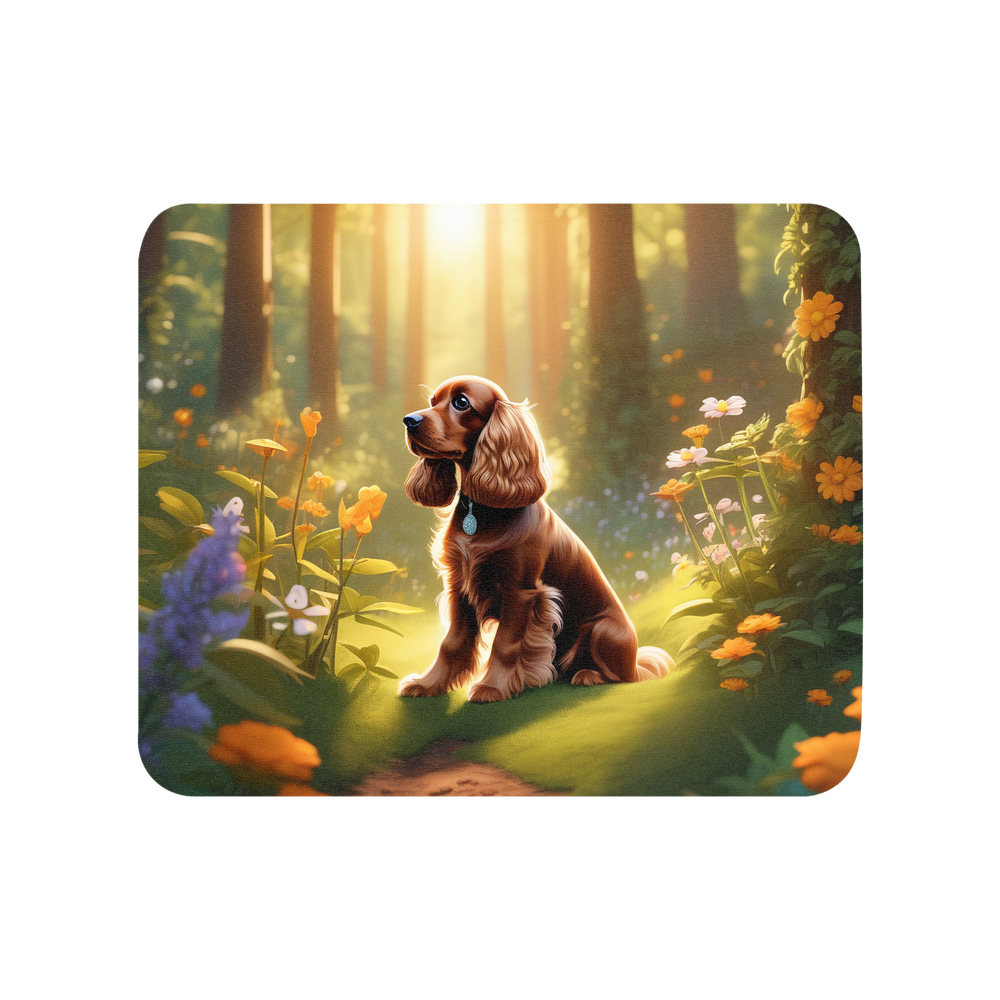PugMug Custom Cocker Spaniel Mouse Pad