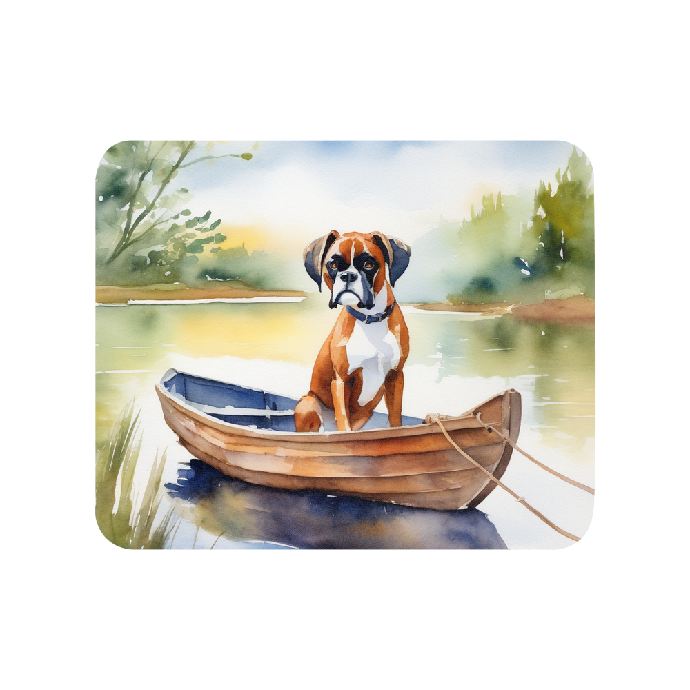 PugMug Custom Boxer Dog Mouse Pad