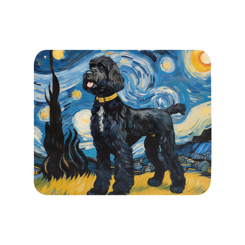 PugMug Custom Portuguese Water Dog Mouse Pad