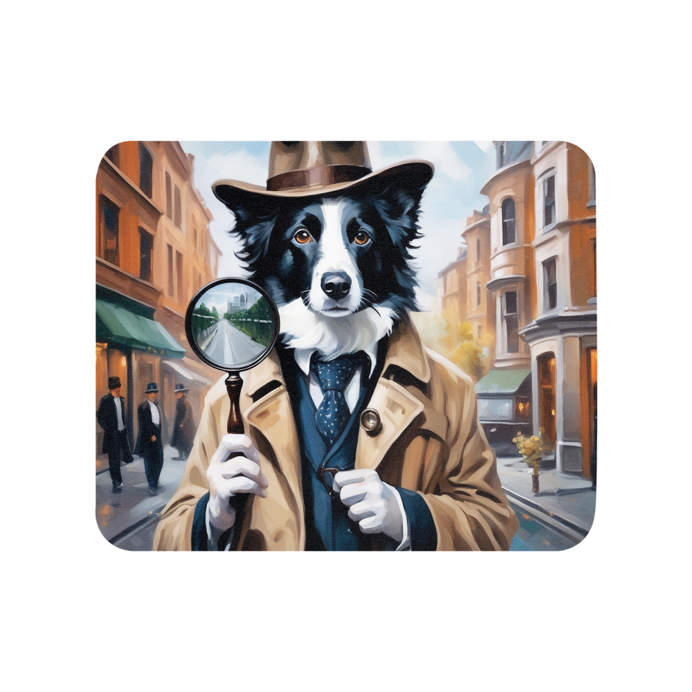 PugMug Custom Border Collie Mouse Pad
