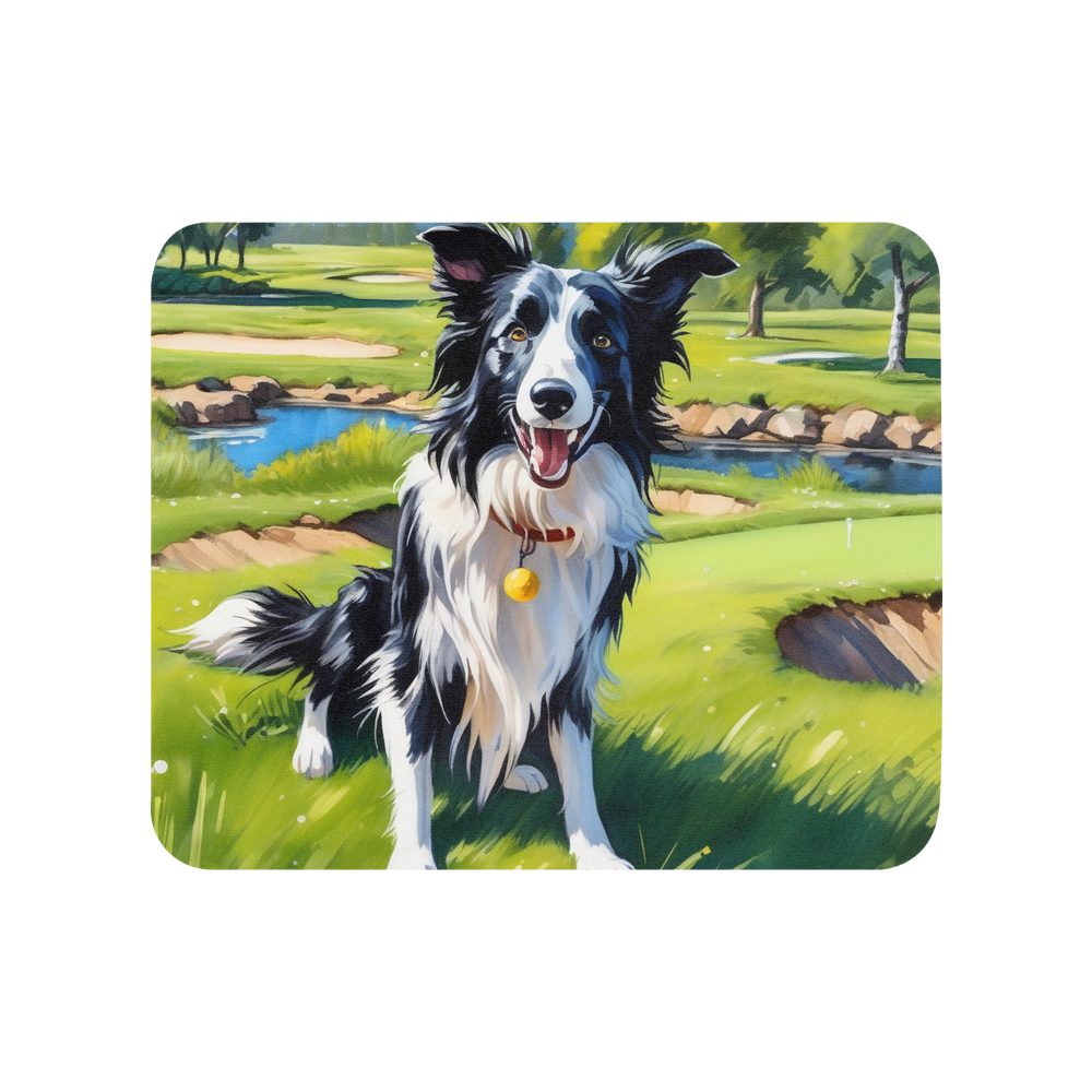 PugMug Custom Border Collie Mouse Pad