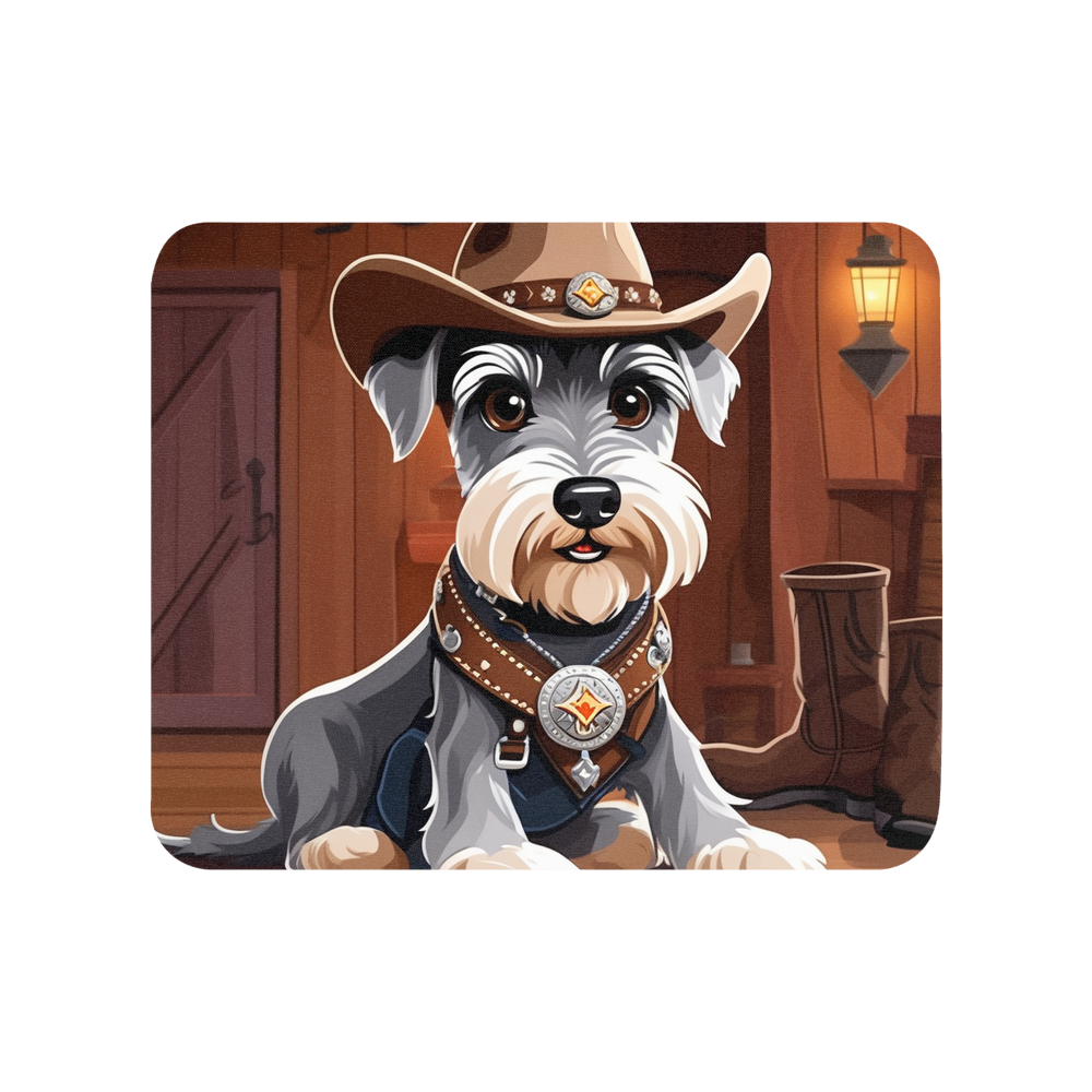 PugMug Custom Miniature Schnauzer Mouse Pad