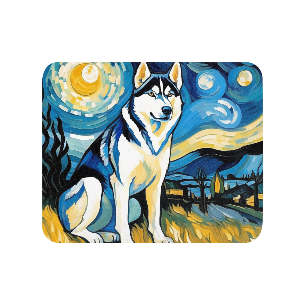 PugMug Custom Siberian Husky Mouse Pad