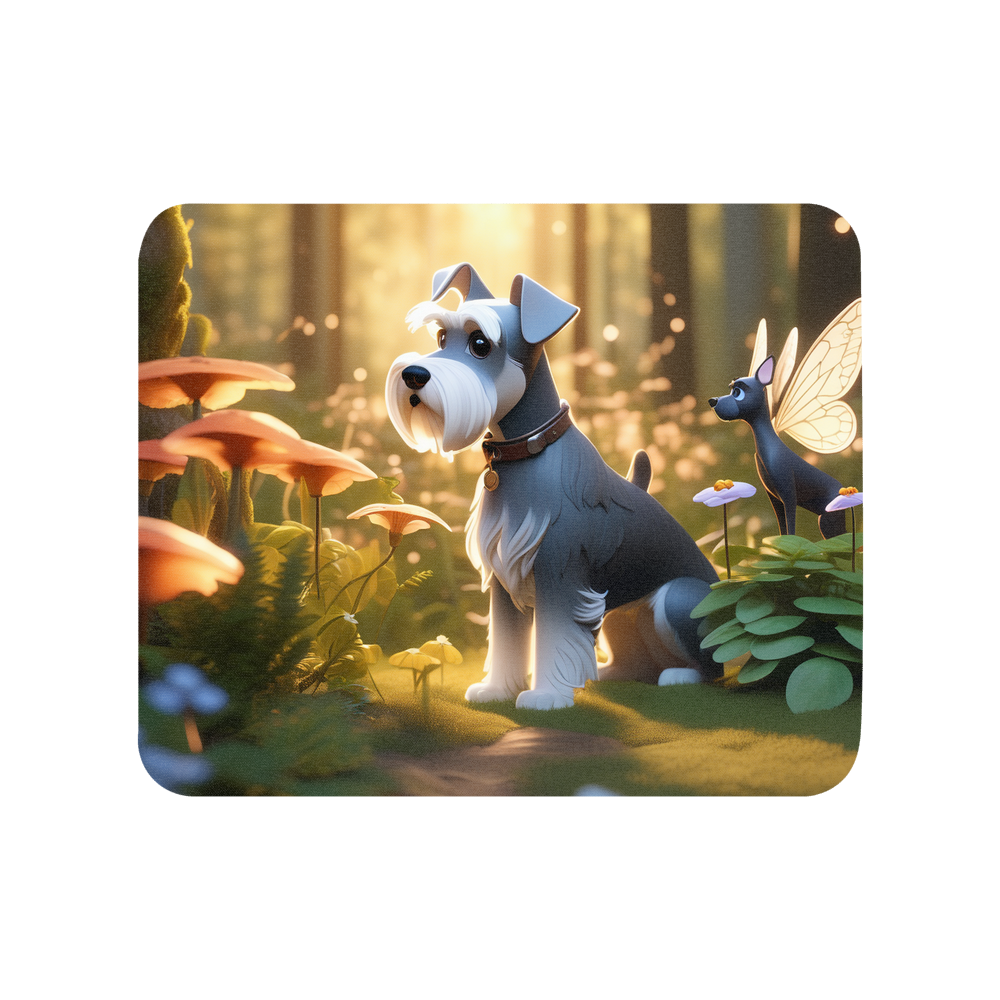 PugMug Custom Miniature Schnauzer Mouse Pad