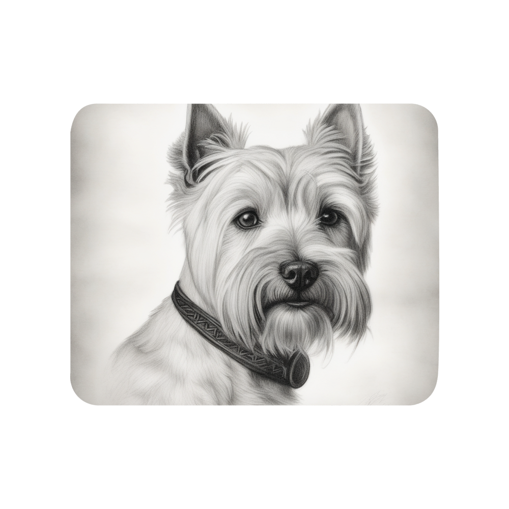PugMug Custom West Highland White Terrier Mouse Pad
