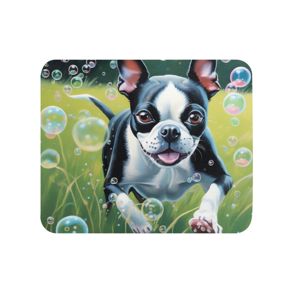 PugMug Custom Boston Terrier Mouse Pad
