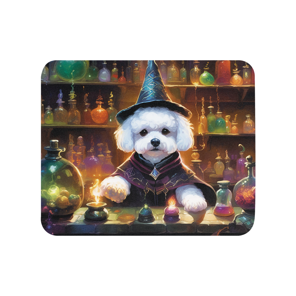 PugMug Custom Bichons Frise Mouse Pad