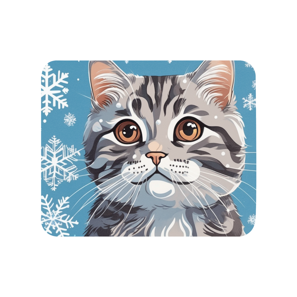PugMug Custom Tabby Scottish Fold Cat Mouse Pad