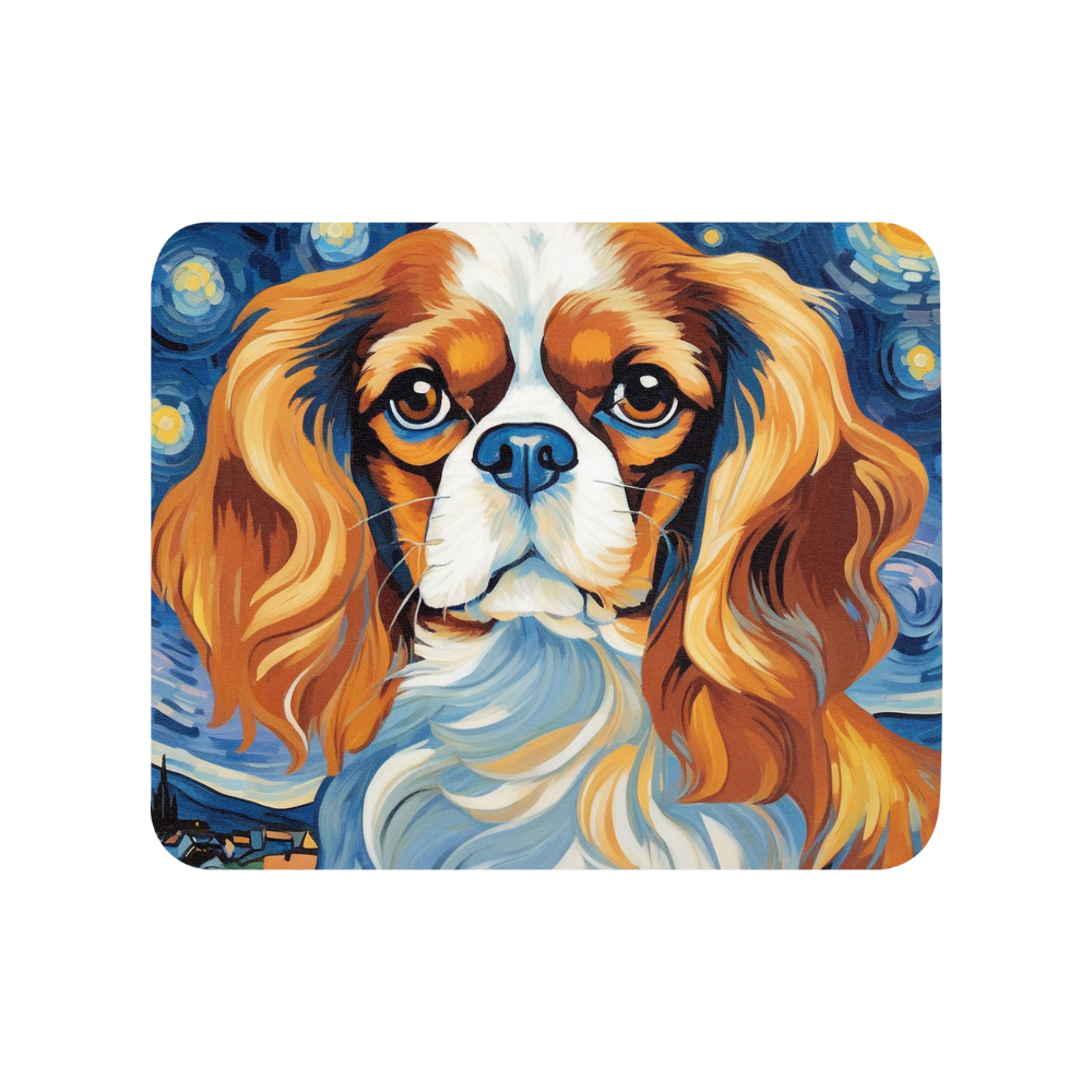 PugMug Custom Cavalier King Charles Spaniel Mouse Pad