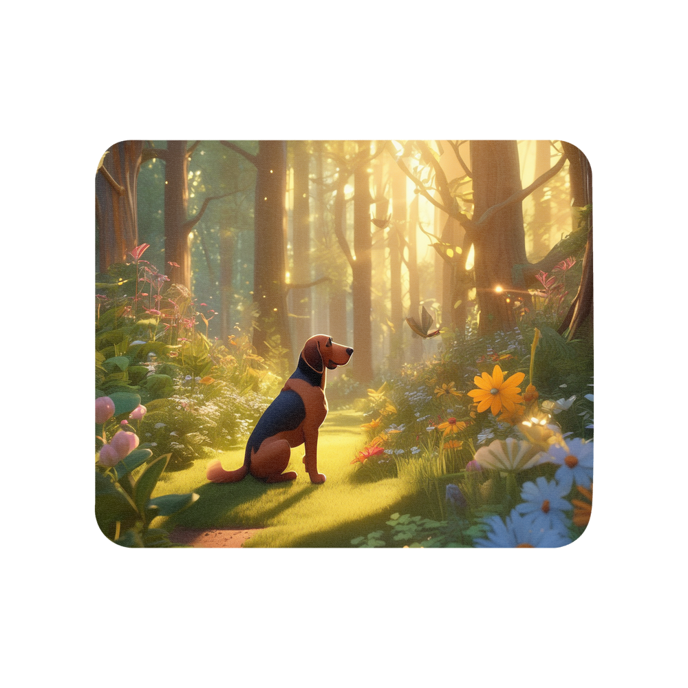 PugMug Custom Bloodhound Mouse Pad