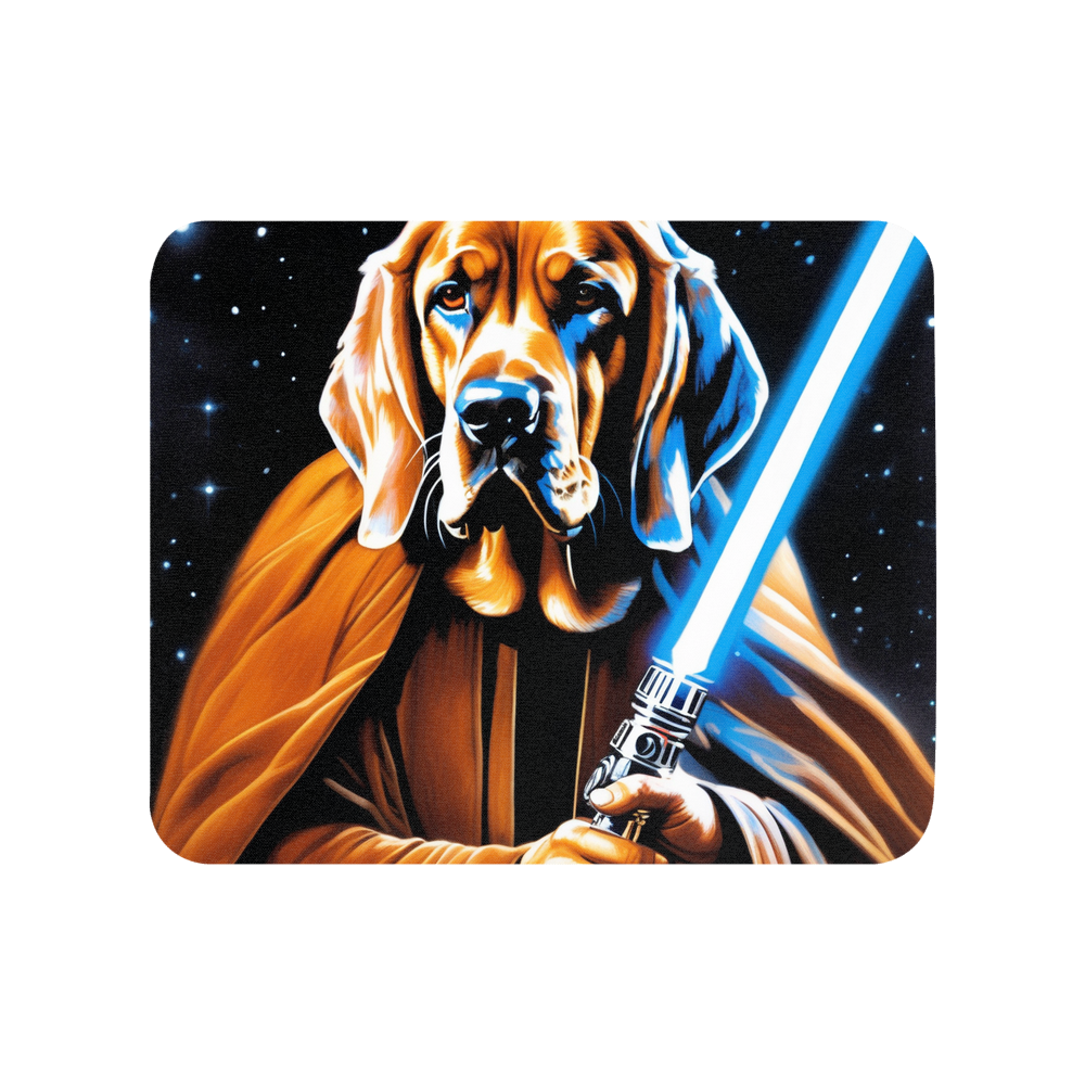 PugMug Custom Bloodhound Mouse Pad