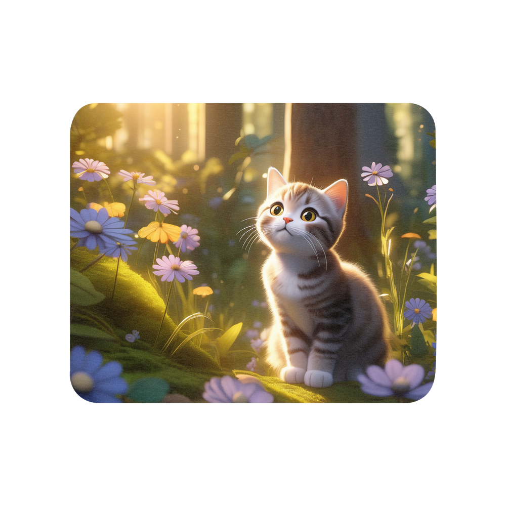 PugMug Custom Tabby Scottish Fold Cat Mouse Pad