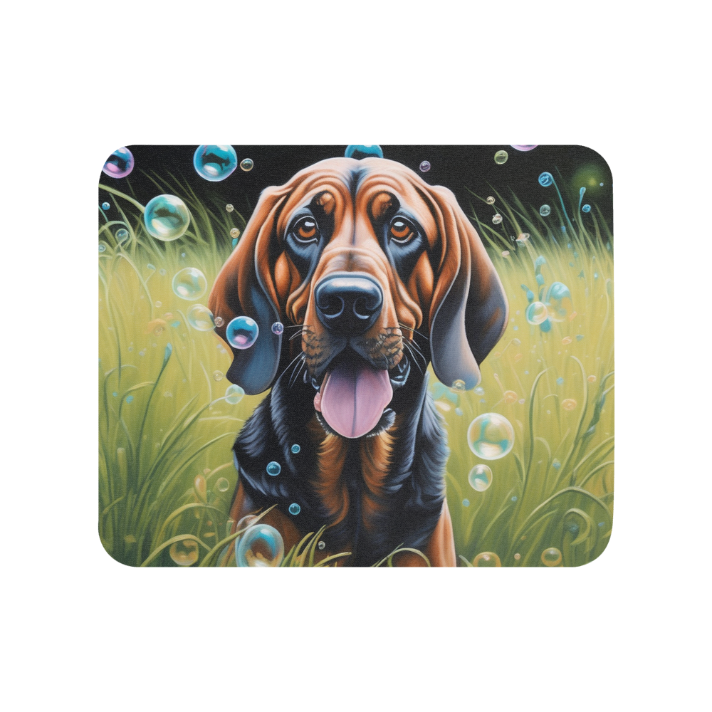 PugMug Custom Bloodhound Mouse Pad