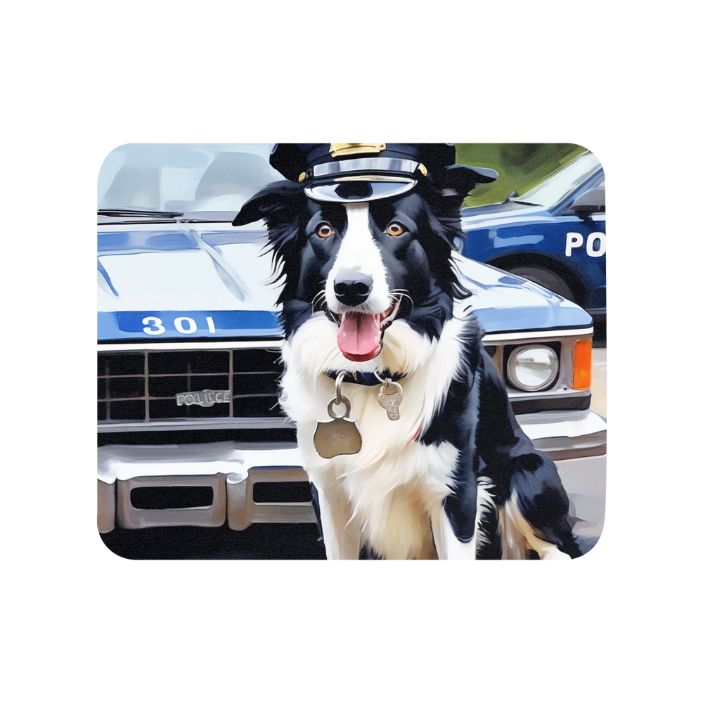 PugMug Custom Border Collie Mouse Pad