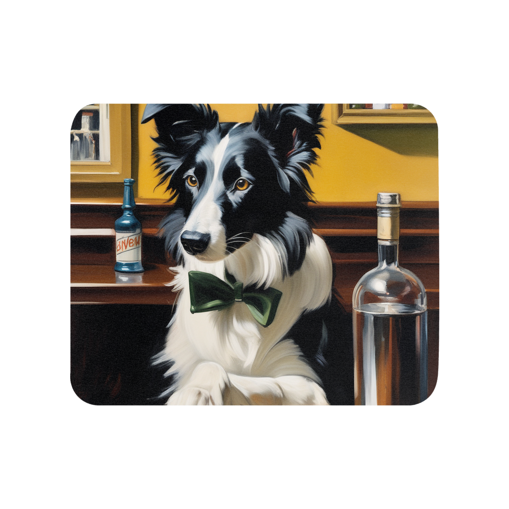 PugMug Custom Border Collie Mouse Pad