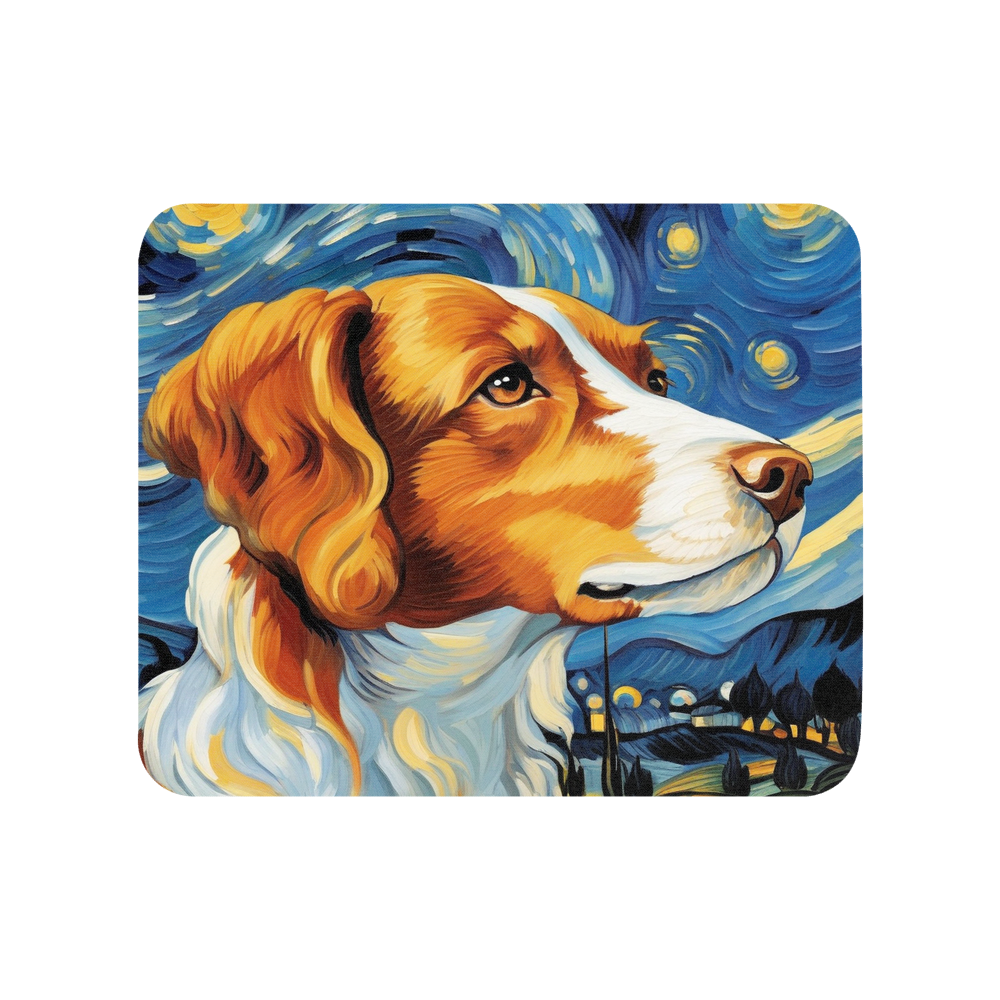 PugMug Custom Brittany Dog Mouse Pad