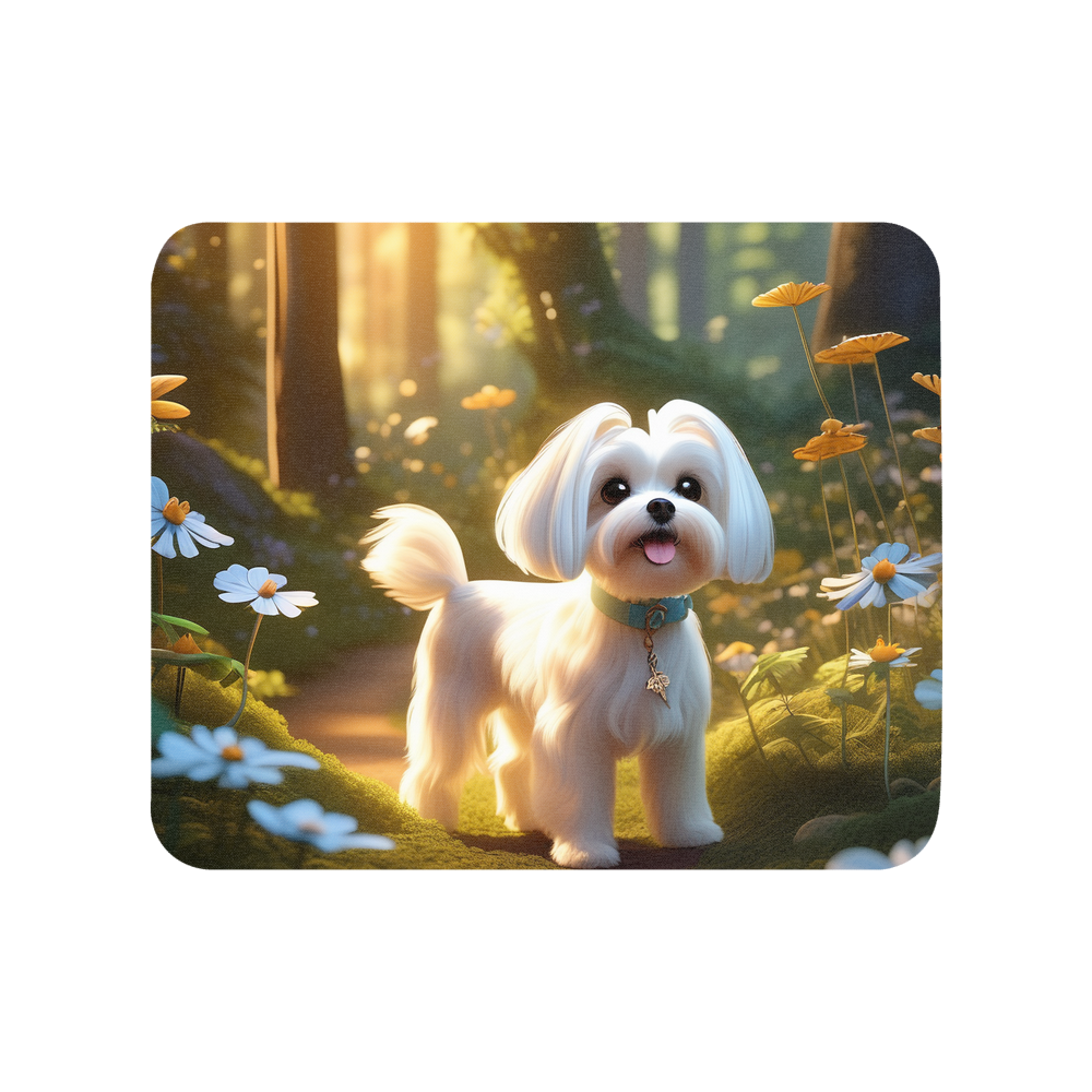 PugMug Custom Maltese Dog Mouse Pad