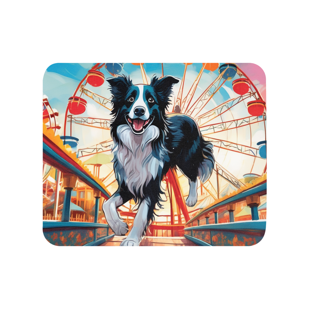 PugMug Custom Border Collie Mouse Pad