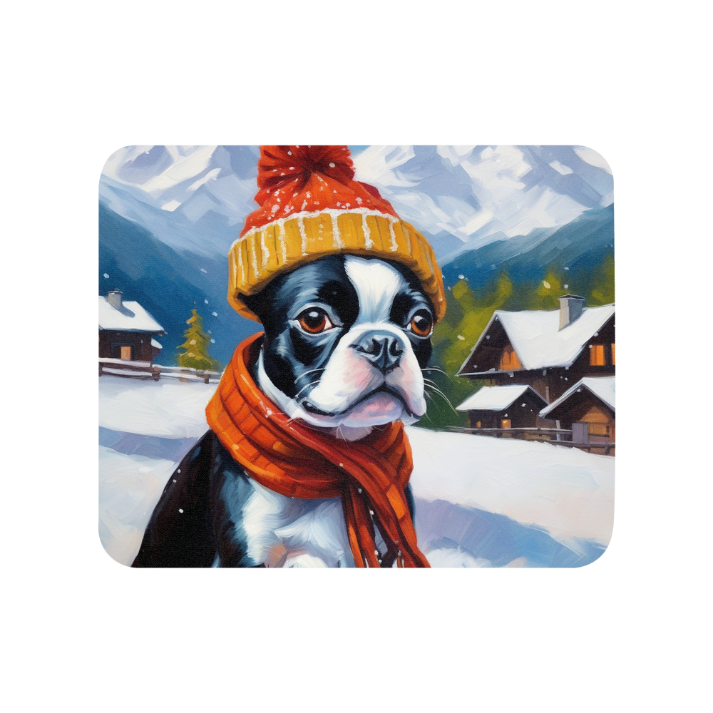 PugMug Custom Boston Terrier Mouse Pad