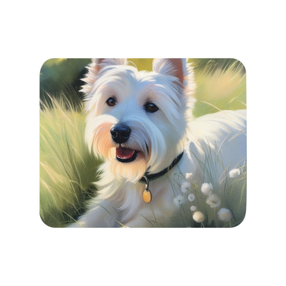 PugMug Custom West Highland White Terrier Mouse Pad