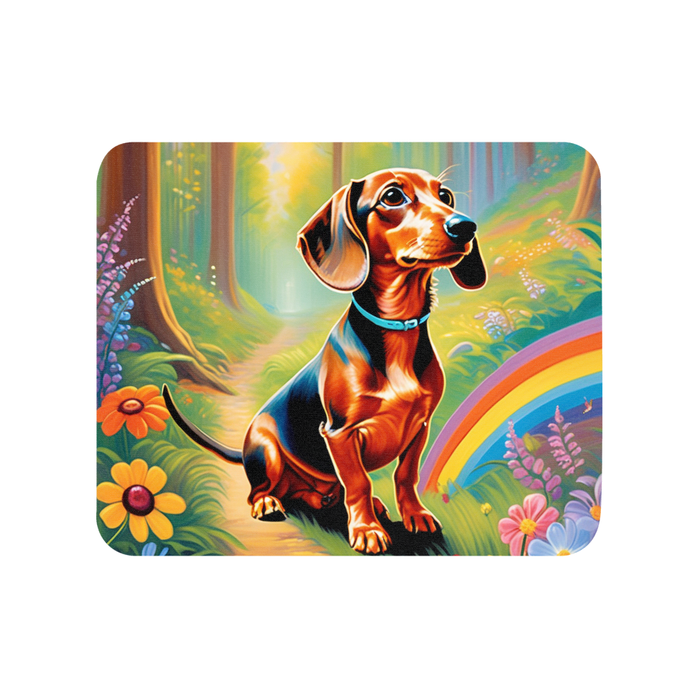 PugMug Custom Tan Dachshund Mouse Pad